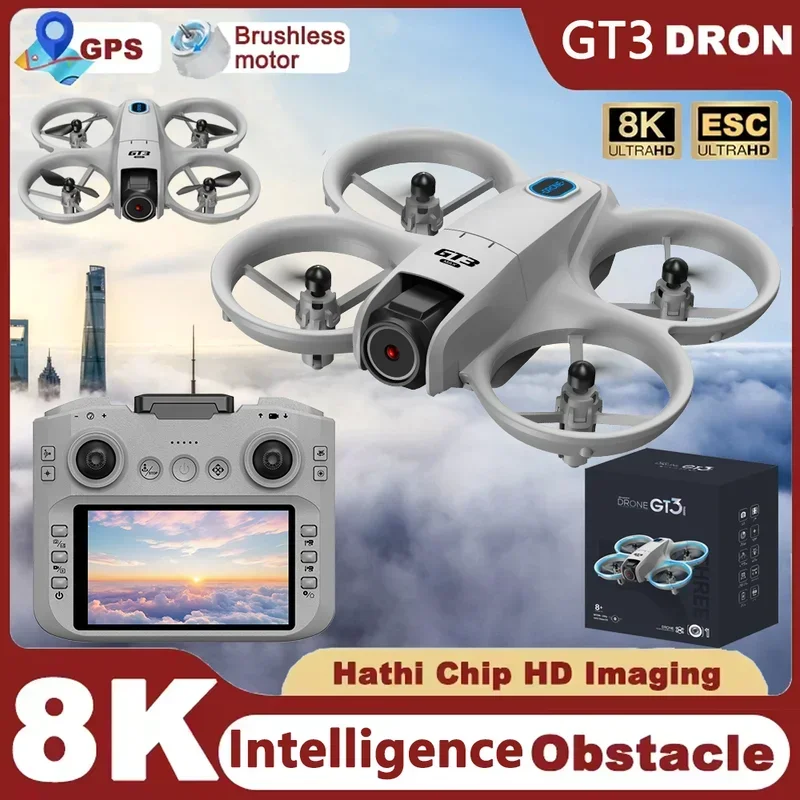 Drone Gimbal Mount - Nowy Mini Dron GT3 Rc Quadcopter