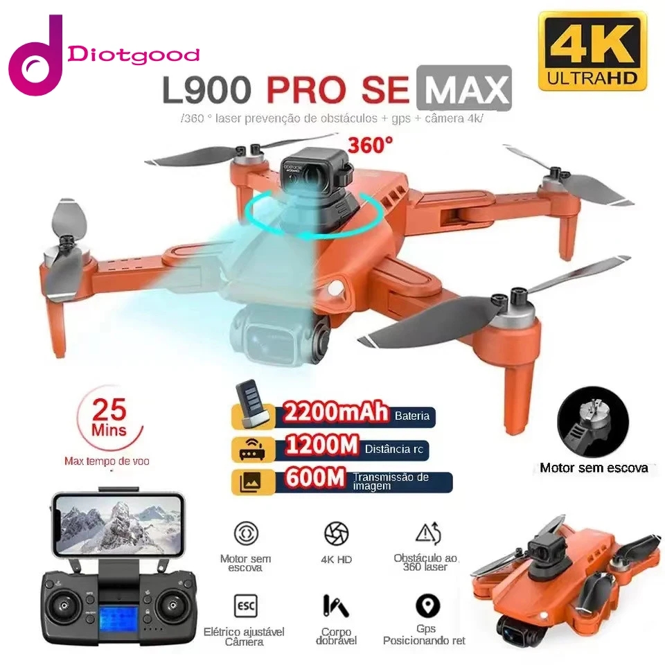 L900 PRO/SE/MAX GPS z 4K HD pr – Jjrc Drone X12 recenzja i cena